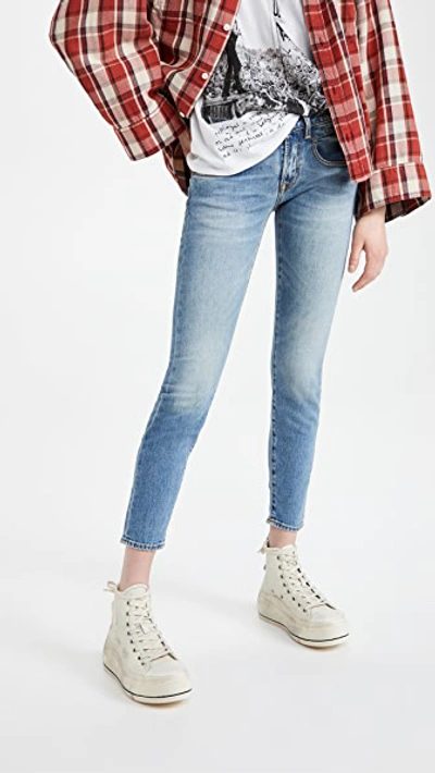 R13 Alison High-rise Skinny Jeans In Jasper Stretch