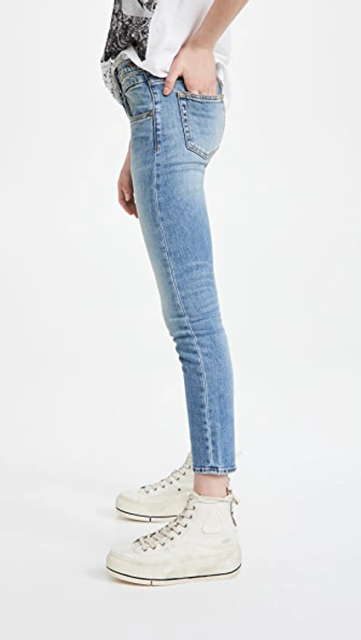 R13 Alison High-rise Skinny Jeans In Jasper Stretch