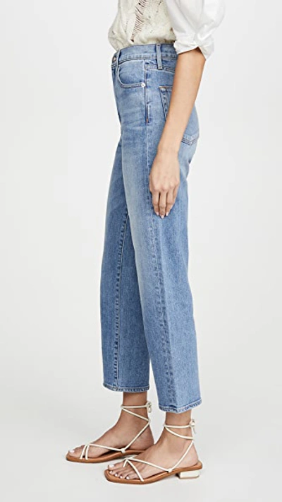 Slvrlake Hero Straight-leg Jeans Pacific Blue In Love Matters