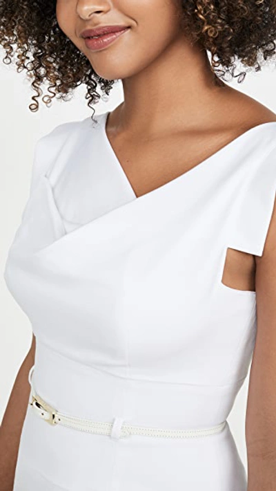 Shop Black Halo Jackie O Belted Dress White