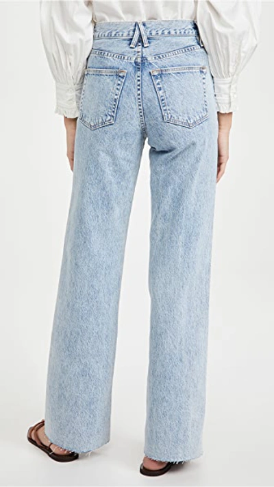 Shop Slvrlake Grace High Rise Wide Leg Jeans Time To Go