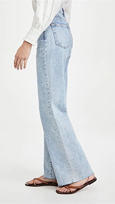 Shop Slvrlake Grace High Rise Wide Leg Jeans Time To Go