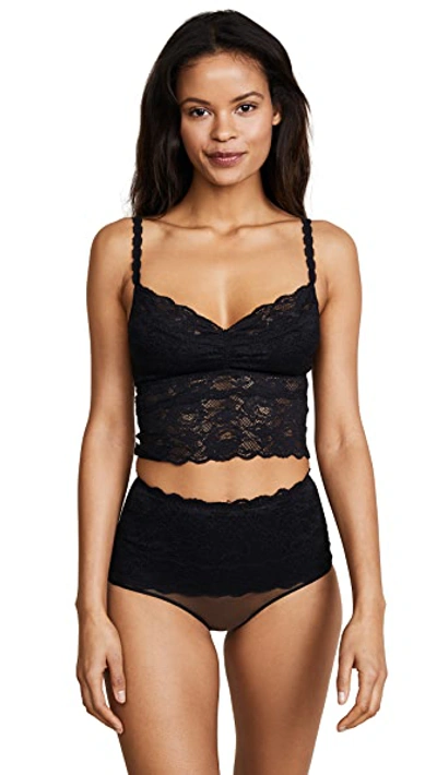 Cosabella Never Say Never Maternity Racerback Bralette In Black