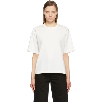 Shop Studio Nicholson Off-white Lee T-shirt In Off White