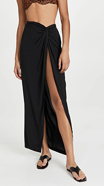L*space Mia Cover-up Skirt In Black