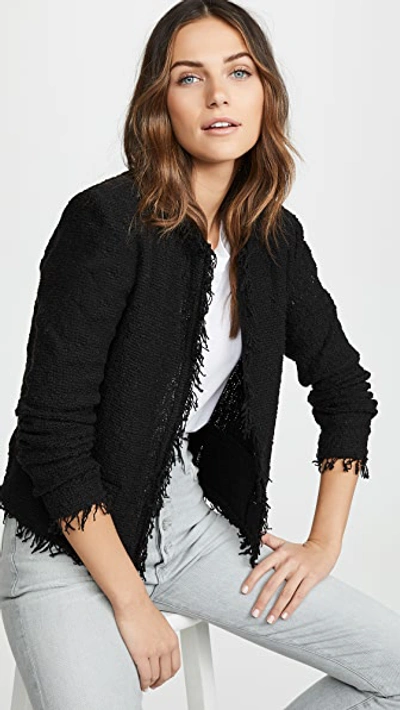 Iro shavani shop jacket black