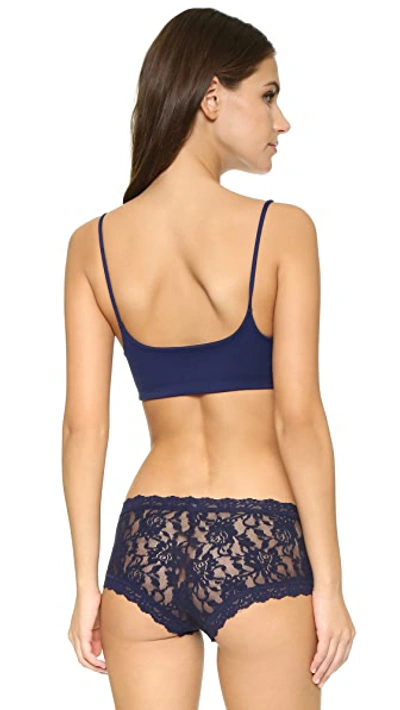 Shop Top Secret Prop Top Bralette In Navy