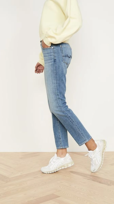 Shop 7 For All Mankind Josefina Slim Boyfriend Jeans Broken Twill Vanity