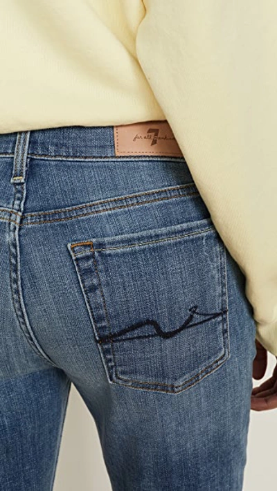 7 For All Mankind Josefina Cropped Boyfriend Jeans In Formosa