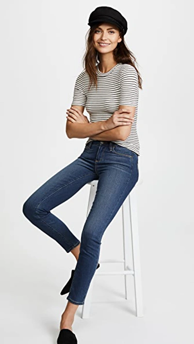 Shop Paige Transcend Verdugo Ultra Skinny Ankle Jeans In Tristan