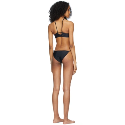 Shop Jade Swim Black Nova & Ties Bikini