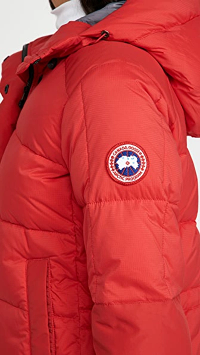 Shop Canada Goose Alliston Jacket Red
