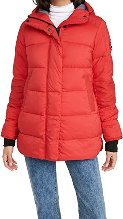 Shop Canada Goose Alliston Jacket Red