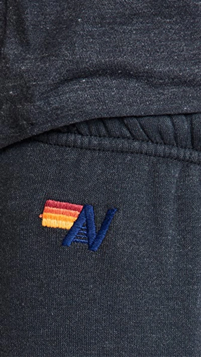 Shop Aviator Nation Bolt Sweatpants In Rainbow Pink