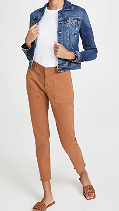 Ag Robyn Dark Wash Denim Jacket In Alliance