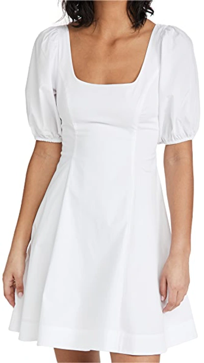 Shop Staud Laelia Dress In White