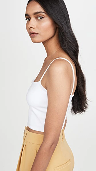 Shop Susana Monaco Crop String Top Sugar