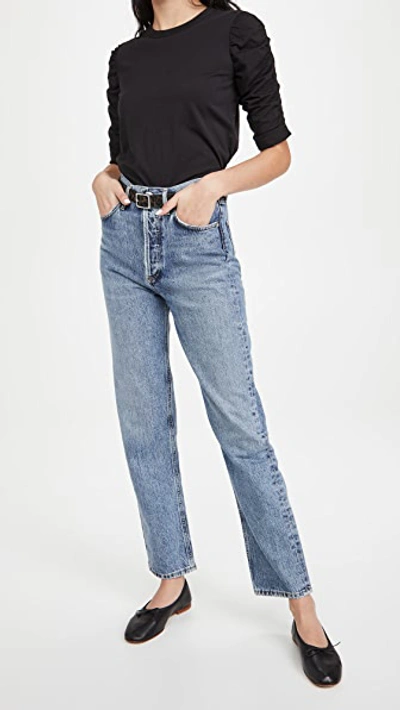 Veronica Beard Jean Waldorf Tee In Black