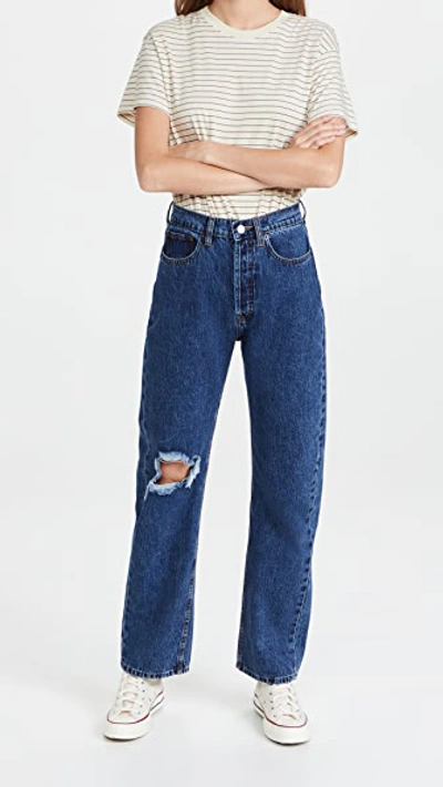 Shop Still Here Worn In Classic Blue Childhood Jeans Classic Blue