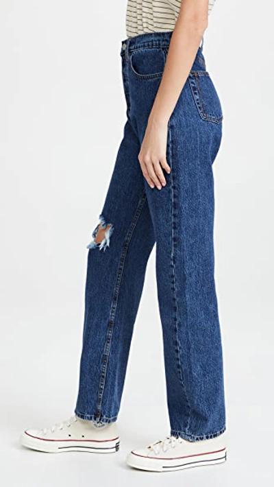 Shop Still Here Worn In Classic Blue Childhood Jeans Classic Blue