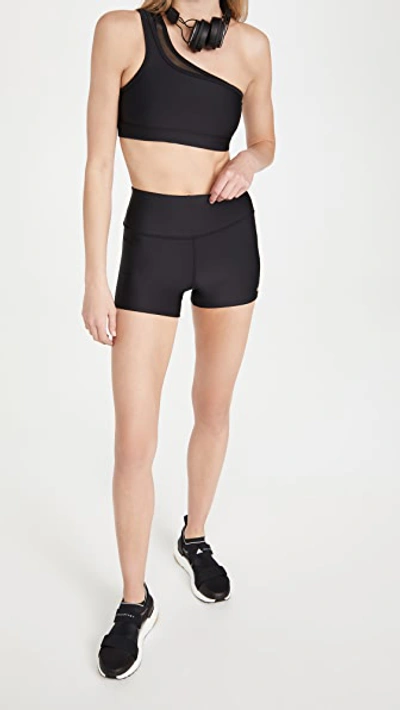 Alo Yoga High Waist Airlift Shorts In Black