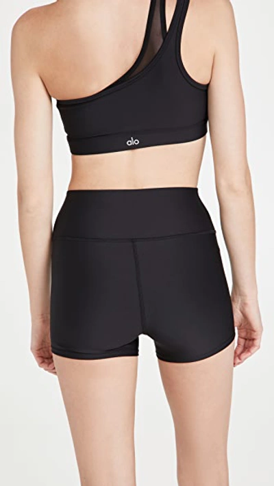 Shop Alo Yoga High Waist Airlift Shorts Black