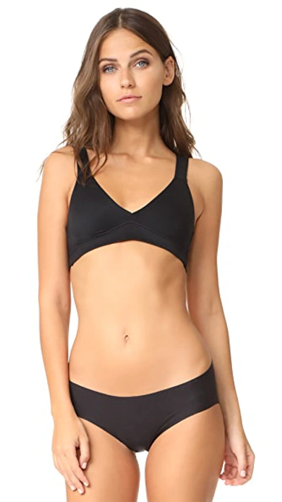 Shop Spanx Bra-llelujah! Unlined Bralette Very Black