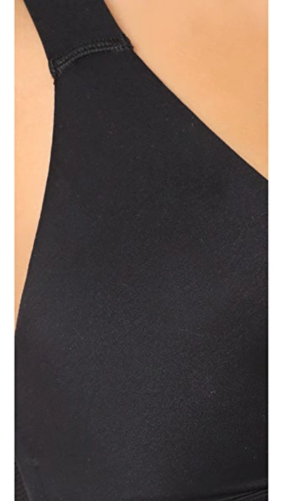 Spanx Smooth Bra-llelujah! Unlined Bralette Very Black In Very Black