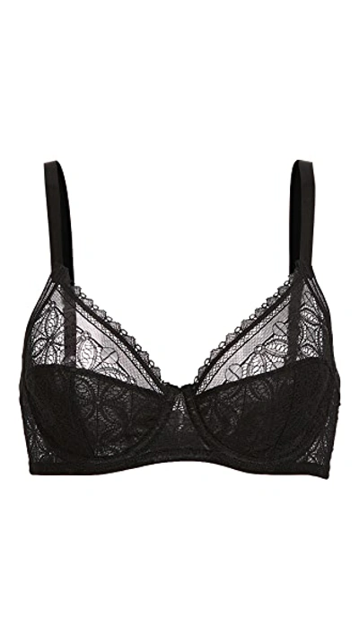 Shop Else Chloe Underwired Full Cup Bra In Black