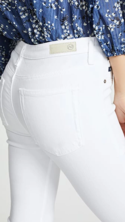 Shop Ag The Jodi Crop Jeans In White