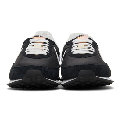 Shop Nike Black & White Waffle Trainer 2 Sneakers In Black/white-sail-tot