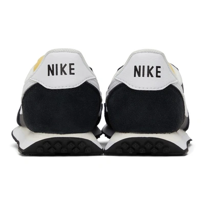 Shop Nike Black & White Waffle Trainer 2 Sneakers In Black/white-sail-tot