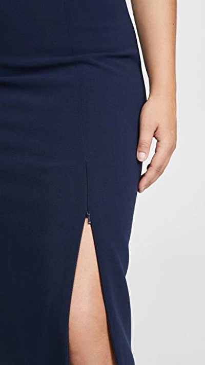 Black Halo Kacie 2 Piece Maxi Dress In Pacific Blue