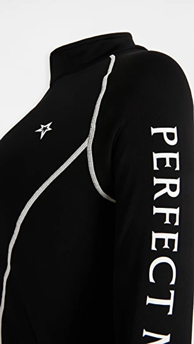 Shop Perfect Moment Thermal Back Seam Black