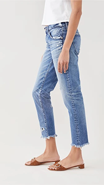 Moussy Vintage Mv Keller Tapered Blu In Blu