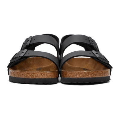 Shop Birkenstock Black Birko-flor Milano Sandals