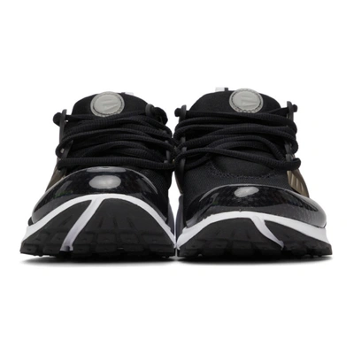 Shop Nike Black & White Air Presto Sneakers In Black/black-white