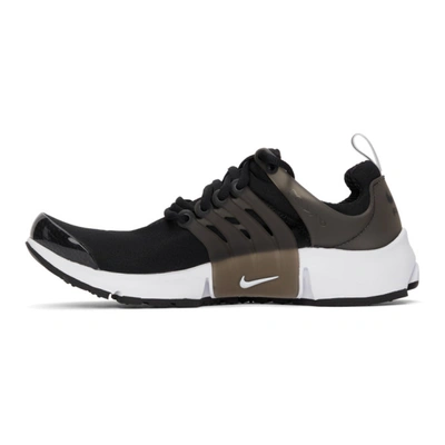 Shop Nike Black & White Air Presto Sneakers In Black/black-white