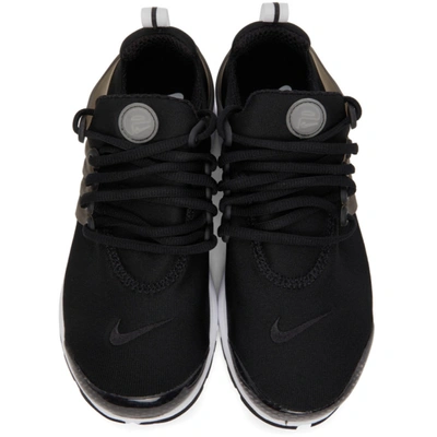 Shop Nike Black & White Air Presto Sneakers In Black/black-white