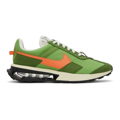 Shop Nike Green Air Max Pre-day Lx Sneakers In Chlorophyll/camellia