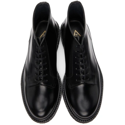 Shop Adieu Black Type 77 Boots In Blk/blkcrep
