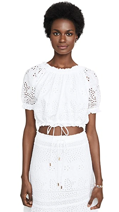 Shop Melissa Odabash Francesca Top In White