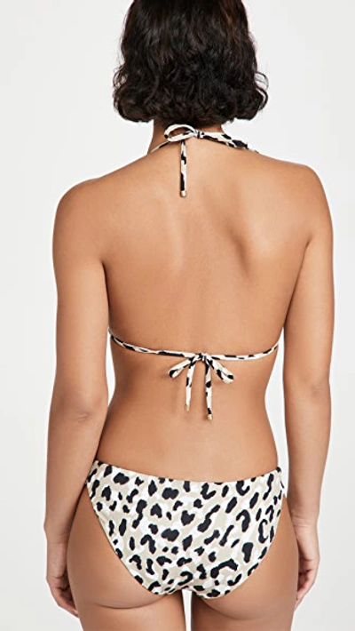 Shop Vitamin A Gia Triangle Bikini Top In Wildcat