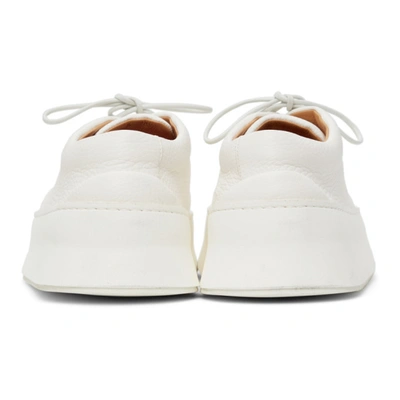 Shop Marsèll White Cassapana Sneakers In Optical White