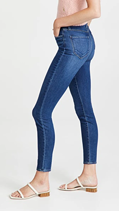 Shop L Agence Monique Ultra High Rise Skinny Jeans In Byers