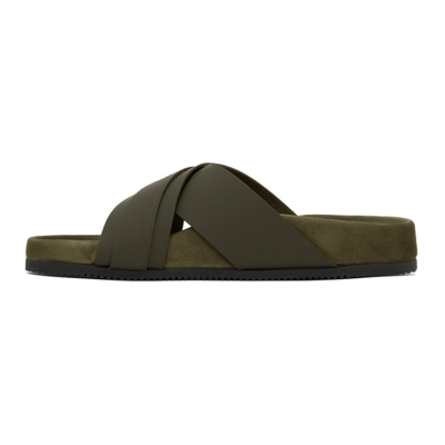 Tom Ford Green Wicklow Slider Sandal | ModeSens