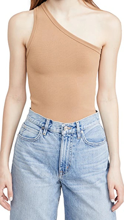 Shop Alice And Olivia Elden Cropped One Shoulder Tank