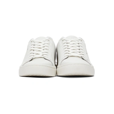 Shop Ps By Paul Smith White Zebra Rex Low Sneakers In 1 White