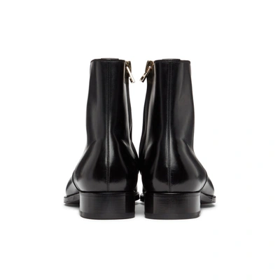 Shop Tom Ford Black Elkan Boots In U9000 Black