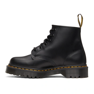 Shop Dr. Martens' Black 101 Bex Boots In Black Smooth